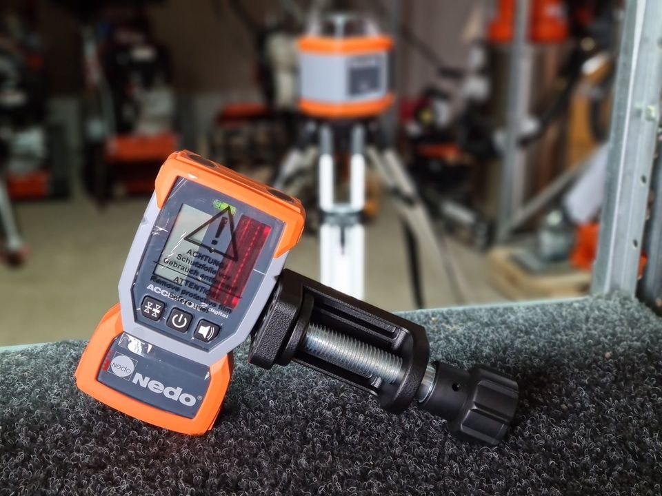 Rotationslaser Laser rot Nedo Sirius 1H Acceptor mieten in Weilmünster – 2