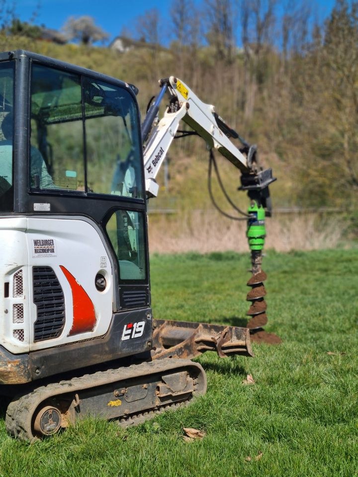 Erdbohrer Ø 200 300 400 2,0 t mieten bei Weilburger Maschinenpark – 2