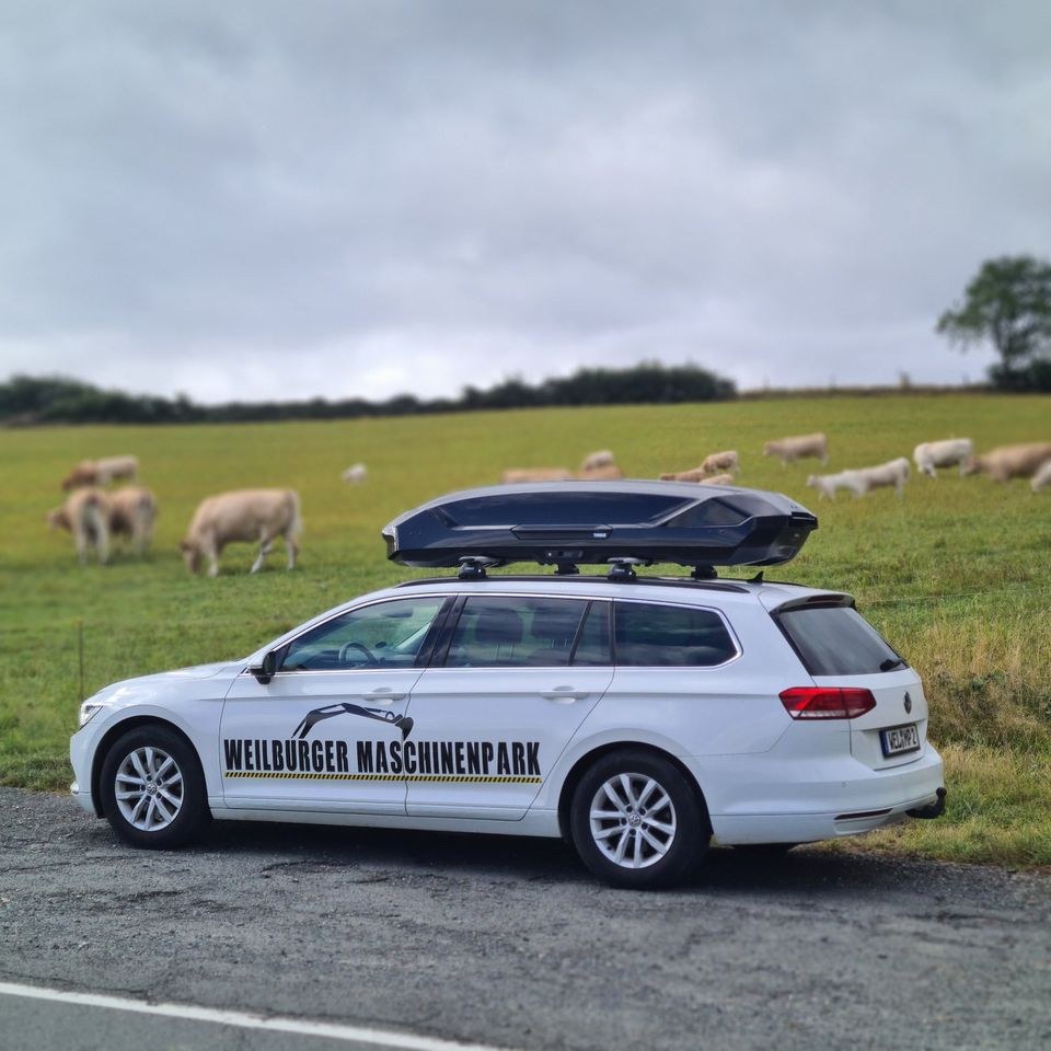 Thule Dachbox Motion 3 XXL glanzschwarz 600L mieten in Weilmünster – 2