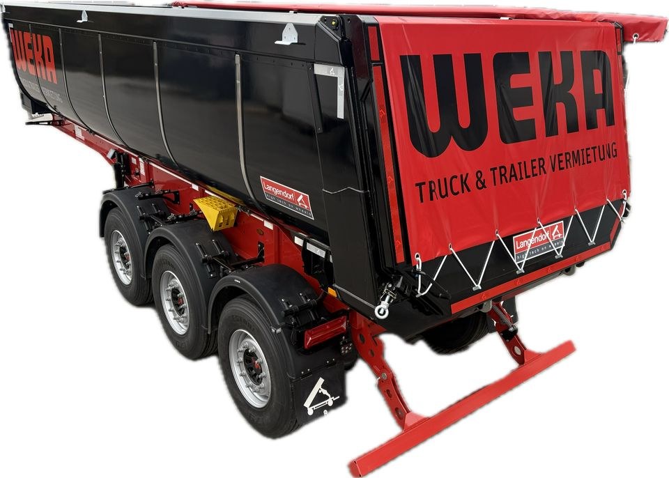 Thermomulde Asphaltmulde Thermoauflieger mieten bei Weka Rental