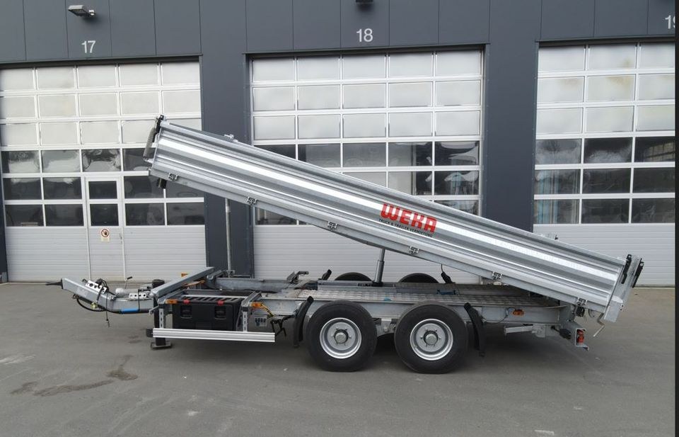 Dreiseitenkipper mieten bei Weka Rental – für Erde & Schutt – 3