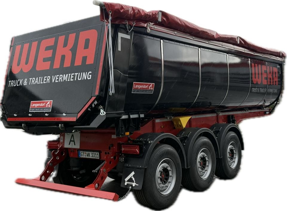 Thermomulde Asphaltmulde Thermoauflieger mieten bei Weka Rental – 3
