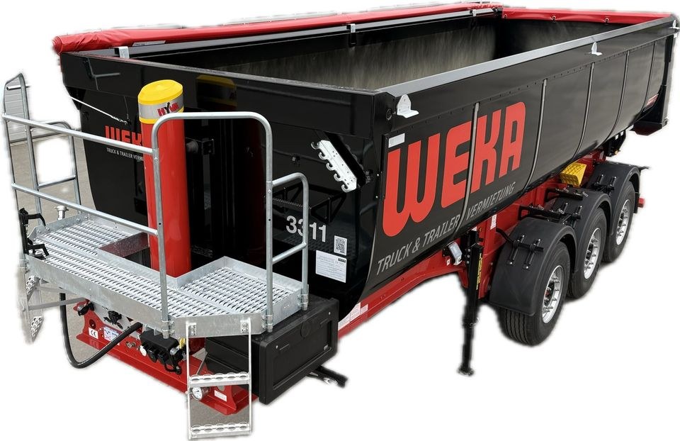 Thermomulde Asphaltmulde Thermoauflieger mieten bei Weka Rental – 2