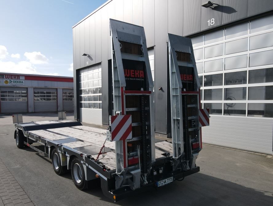 Tieflader Baustoff Anhänger mieten bei Weka Rental – 2
