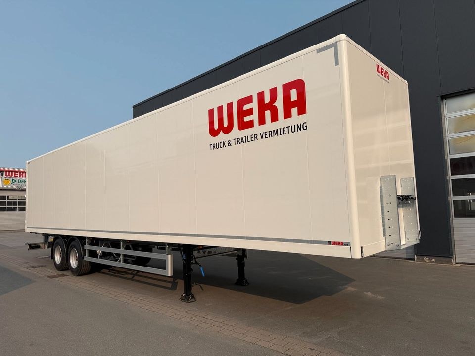Möbel Koffer Auflieger mieten bei Weka Rental – für Umzug & Transport