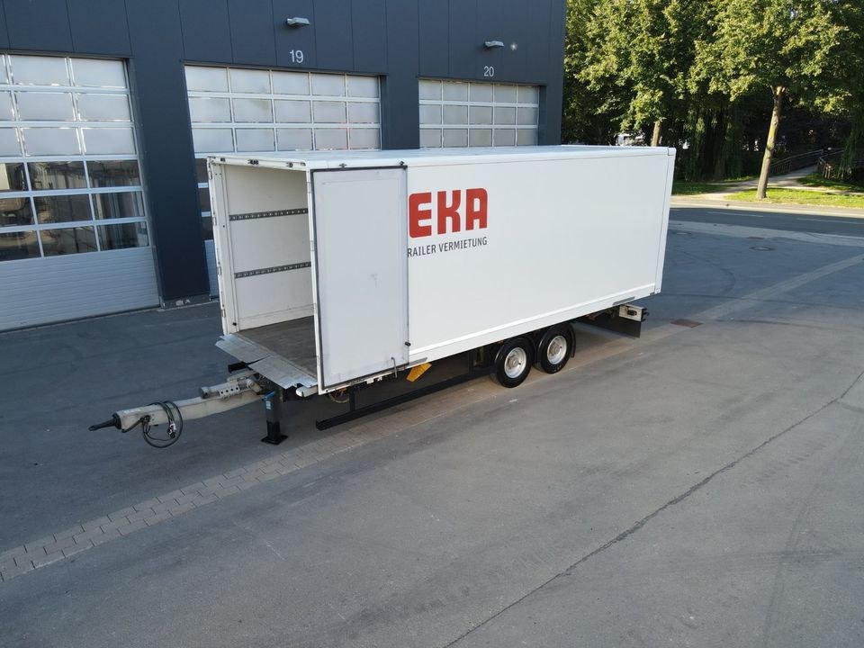 Tandem Anhänger Durchlader Koffer mieten bei Weka Rental