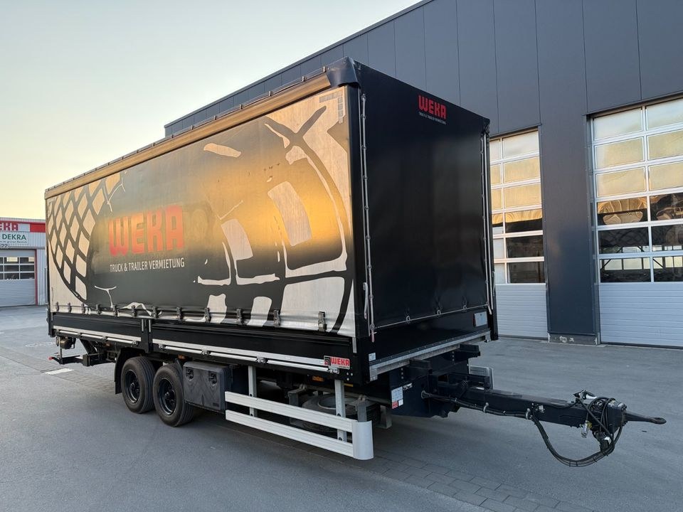 Tandemanhänger Plane Ladebordwand mieten bei Weka Rental – 2