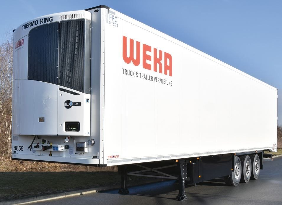Kühlauflieger Kühler Doppelstock mieten bei Weka Rental