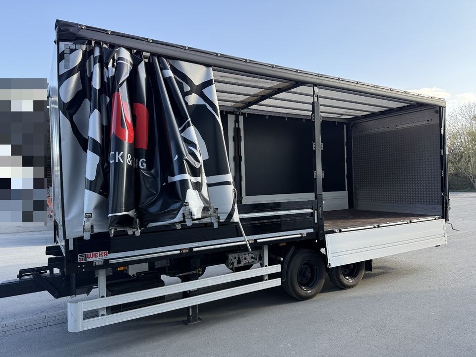 Tandemanhänger Plane Ladebordwand mieten bei Weka Rental – 3