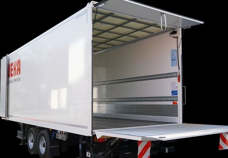 Tandemanhänger Ladebordwand Durchlader mieten bei Weka Rental