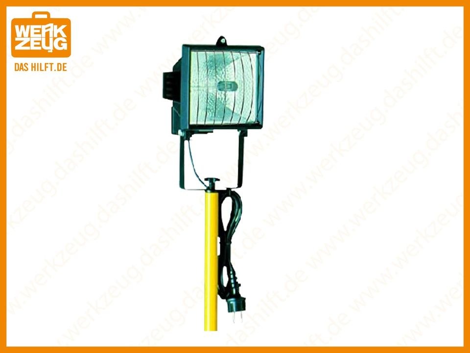Baustrahler Halogenscheinwerfer indoor outdoor mieten