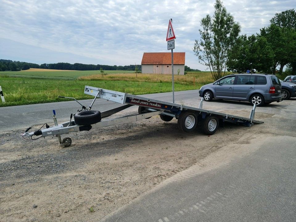 Autoanhänger Trailer Plattformanhänger 3,5 T mieten – 3