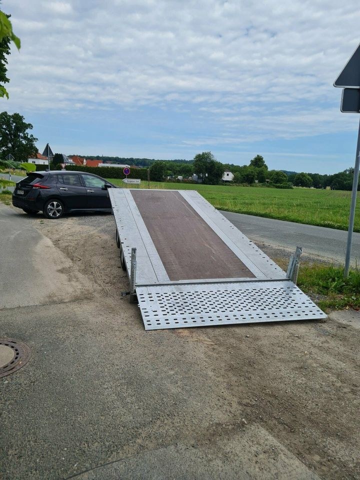 Autoanhänger Trailer Plattformanhänger 3,5 T mieten – 2