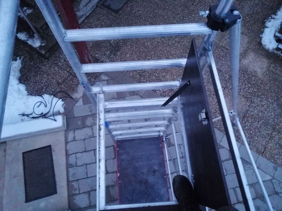 Rollgerüst Klappgerüst 3m 4,5 m Arbeitshöhe mieten – 4