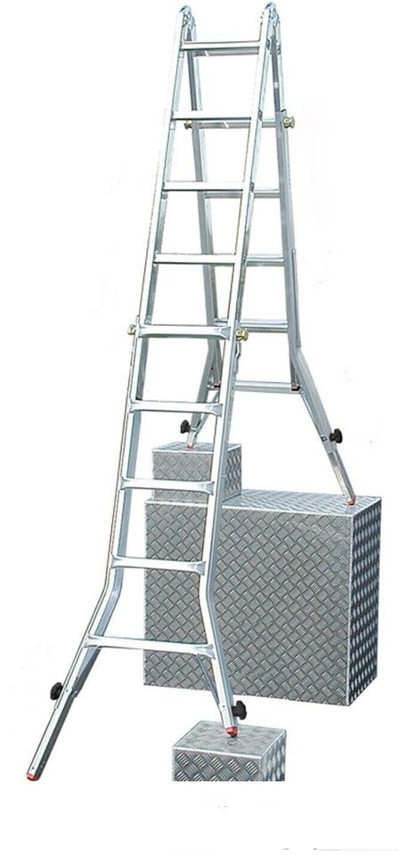 Teleskopleiter Gelenkleiter Treppenleiter mieten in Horn-Bad Meinberg – 4