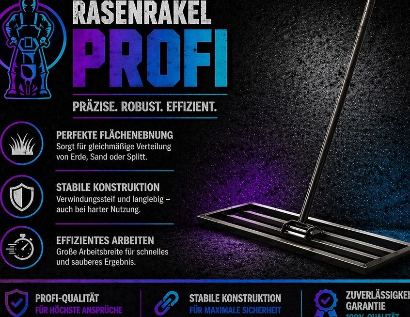 Rasenrakel Level Lawn Flächenebner mieten in Moosburg a.d. Isar
