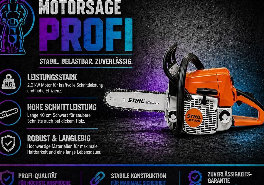 Kettensäge Motorsäge Fichtenmoped Stihl mieten in Moosburg a.d. Isar