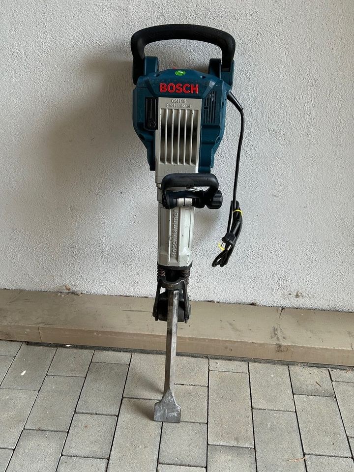 Abbruchhammer Schlaghammer Boschhammer mieten in Unterpleichfeld – 3