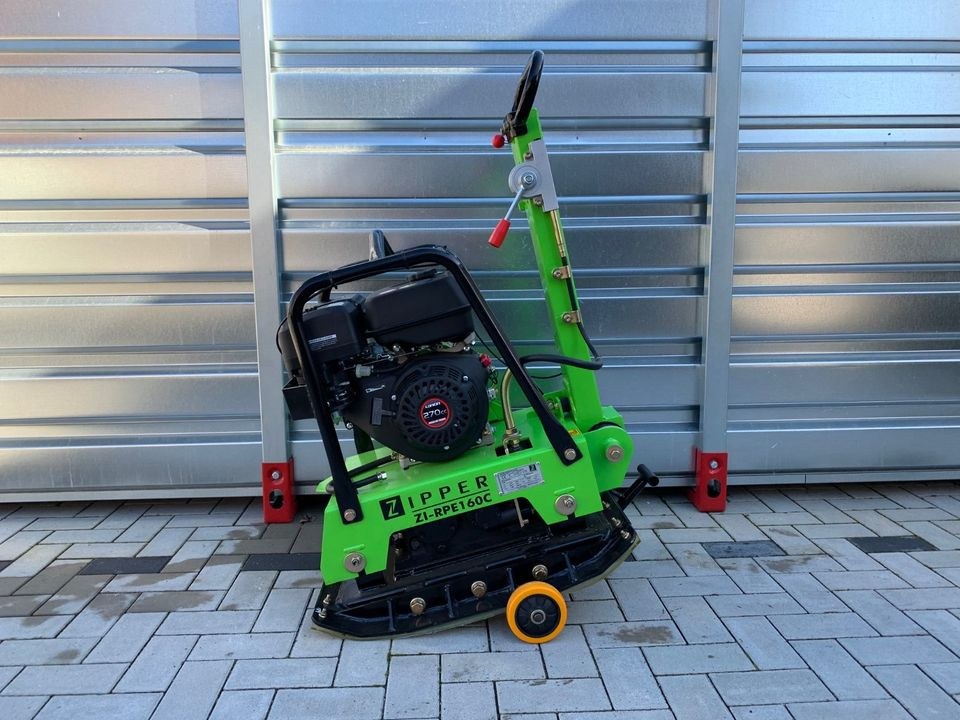 Rüttelplatte 160kg Gummimatte Pflaster mieten in Unterpleichfeld – 3