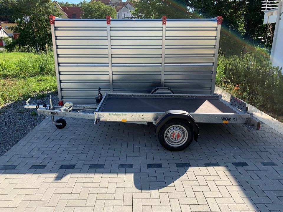 Motorradanhänger mieten in Unterpleichfeld – für den Motorradtransport