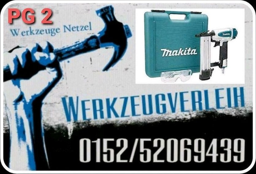 Makita Druckluftnagler Nagler mieten in Stavenhagen