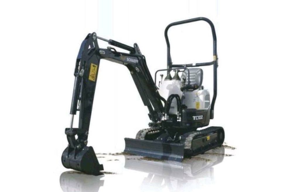 Minibagger Yanmar Bagger Microbagger Diesel mieten in Stavenhagen
