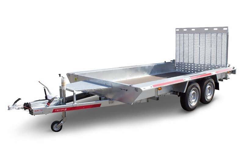 Baumaschinenanhänger 2700 Kg Anhänger Transport mieten in Stavenhagen