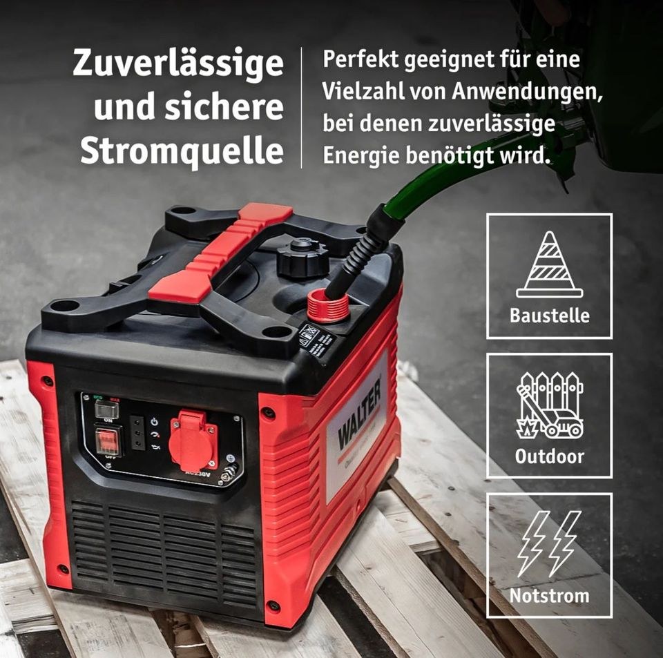 Inverter Stromerzeuger 1000 W mieten in Steffenberg