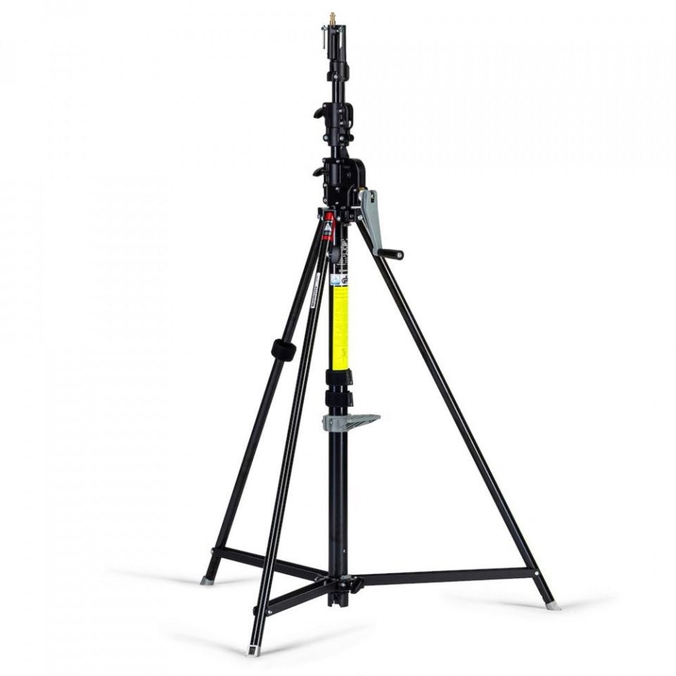 Manfrotto Wind Up 087 NWB schwarz Lampenstativ N mieten