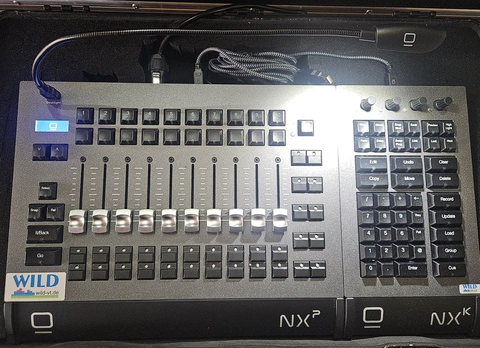 Lichtsteuerpult Obsidian NXP Wing NXK N mieten – 3