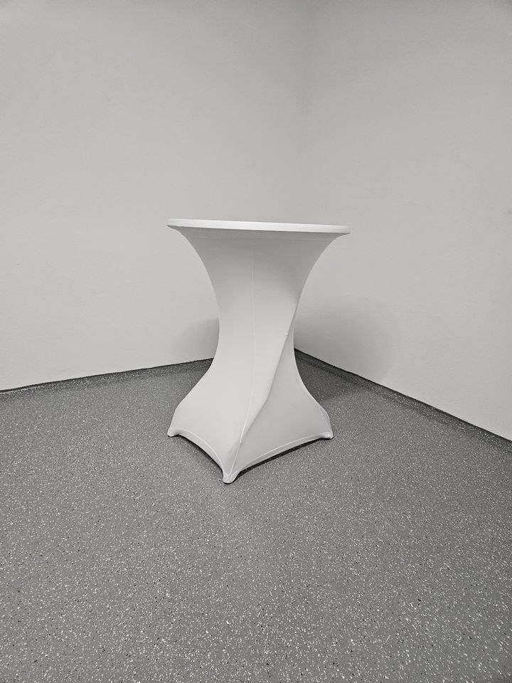 Stehtische weißen Hussen N mieten in Brunn Kreis Regensburg – 3