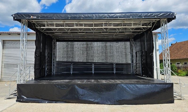 Trailerbühne 8x6m Anhängerbühne Trailerstage mieten – 2