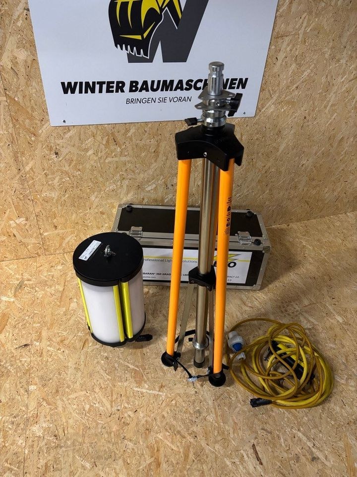 Lichtmast Flutlichtanlage Baustellenbeleuchtung mieten – 4