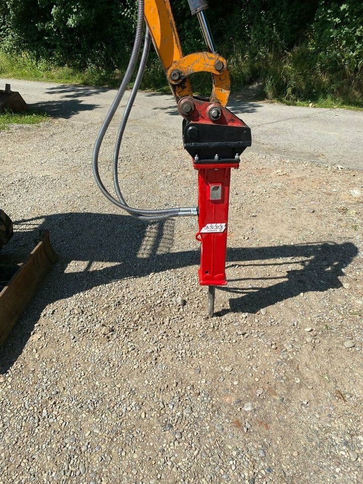 Hydraulikhammer Abbruchhammer ohne Bagger MS01 mieten – 2