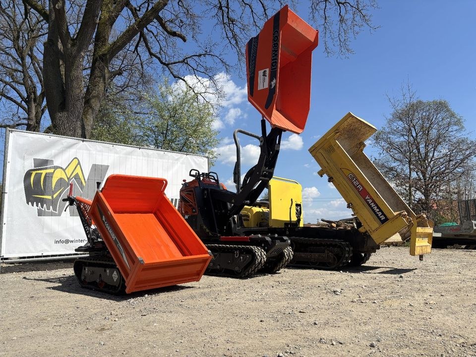 Dumper Raupendumper Kettendumper mieten bei Winter Baumaschinen