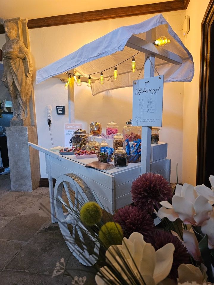 Candybar Sektbar Kuchen Buffet mieten in Lechbruck – mobile Bar – 2