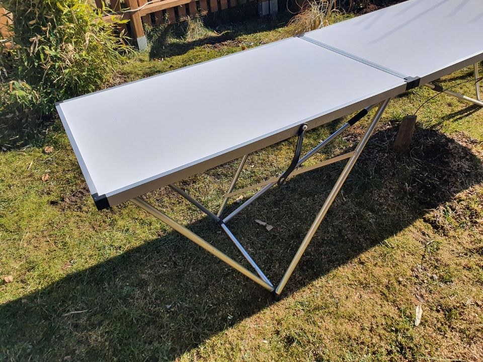 N Aluminium Tapeziertisch Flohmarkt mieten in Lechbruck – 3
