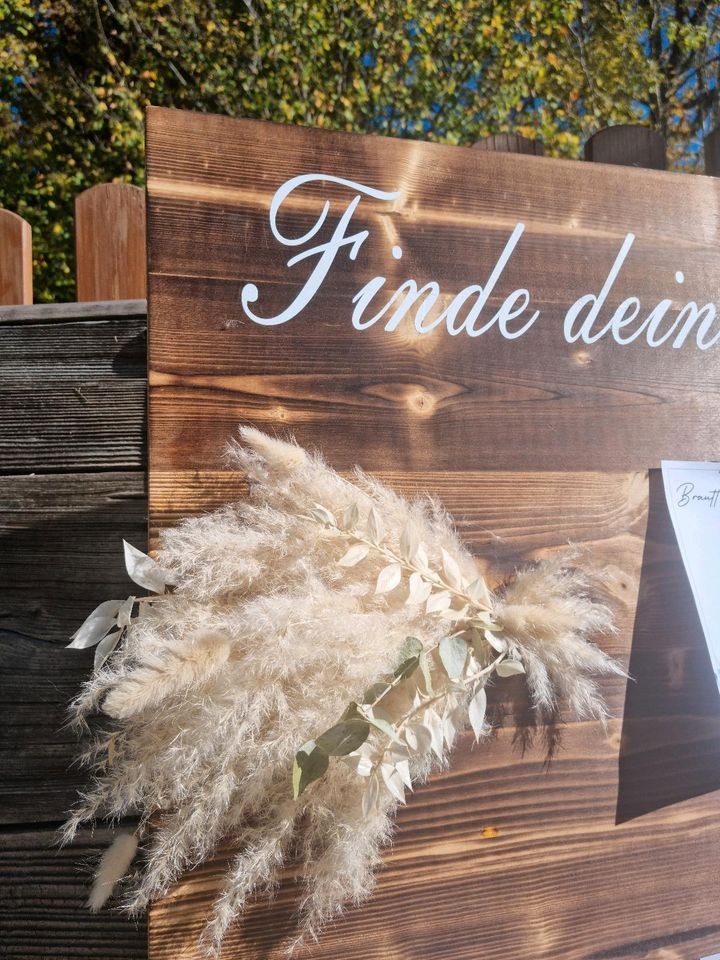 N* Sitzplanhalter boho mieten in Lechbruck – für die Hochzeit – 2