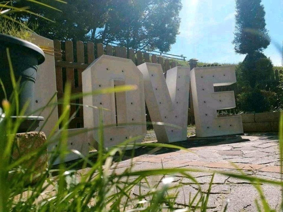 N LOVE Buchstaben XXL Antrag 100cm mieten in Lechbruck – 4