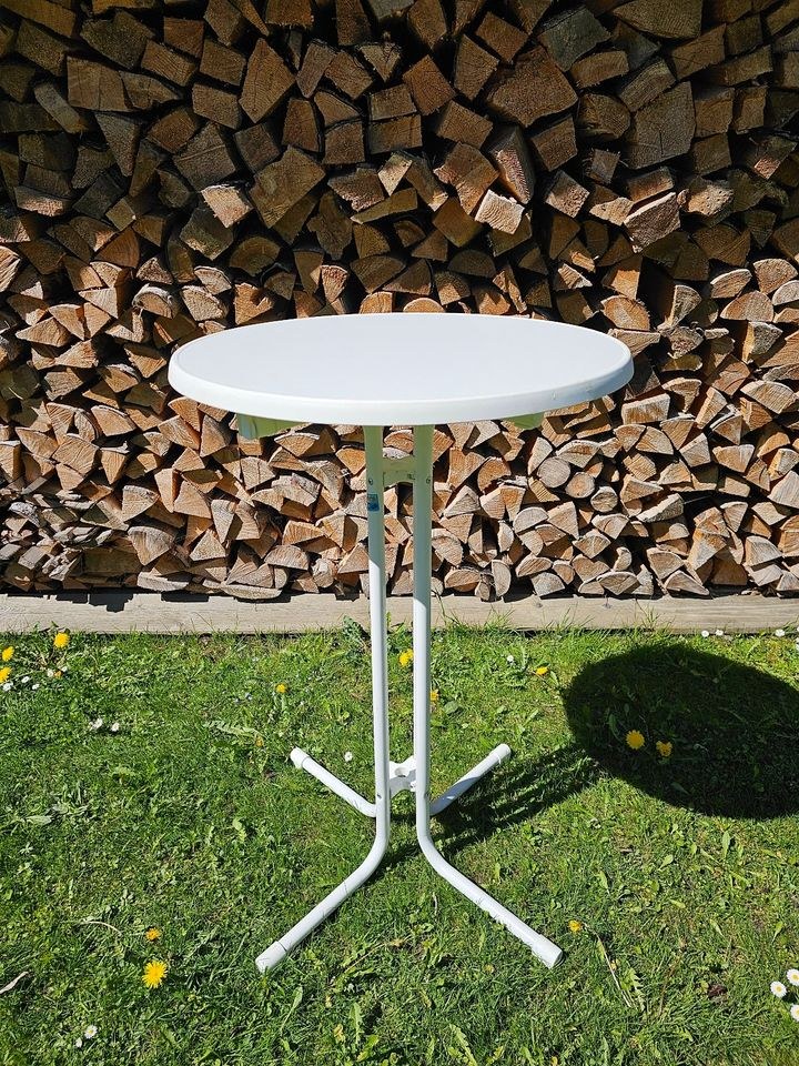 14x Stehtische klappbar 70 cm Husse mieten in Lechbruck – 3