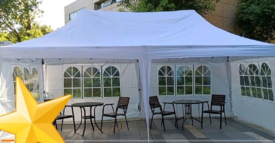 N Zelt 3x6m Faltpavillon mieten in Lechbruck – in Minuten aufgebaut – 2