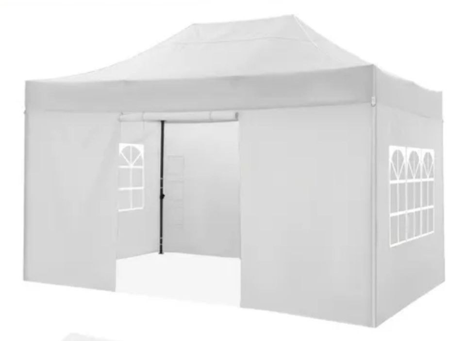 N Zelt 3x4.5m Faltpavillon mieten in Lechbruck – in Minuten aufgebaut – 3