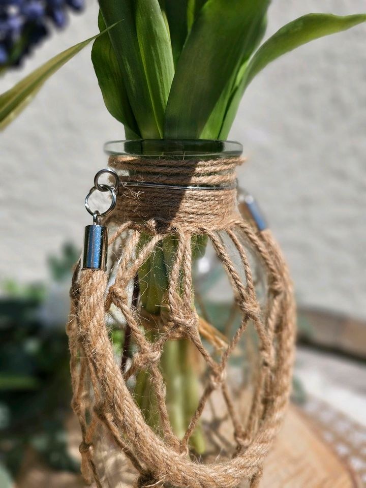 Vasen 2er Set boho Tischdeko mieten in Lechbruck – für die Hochzeit – 4