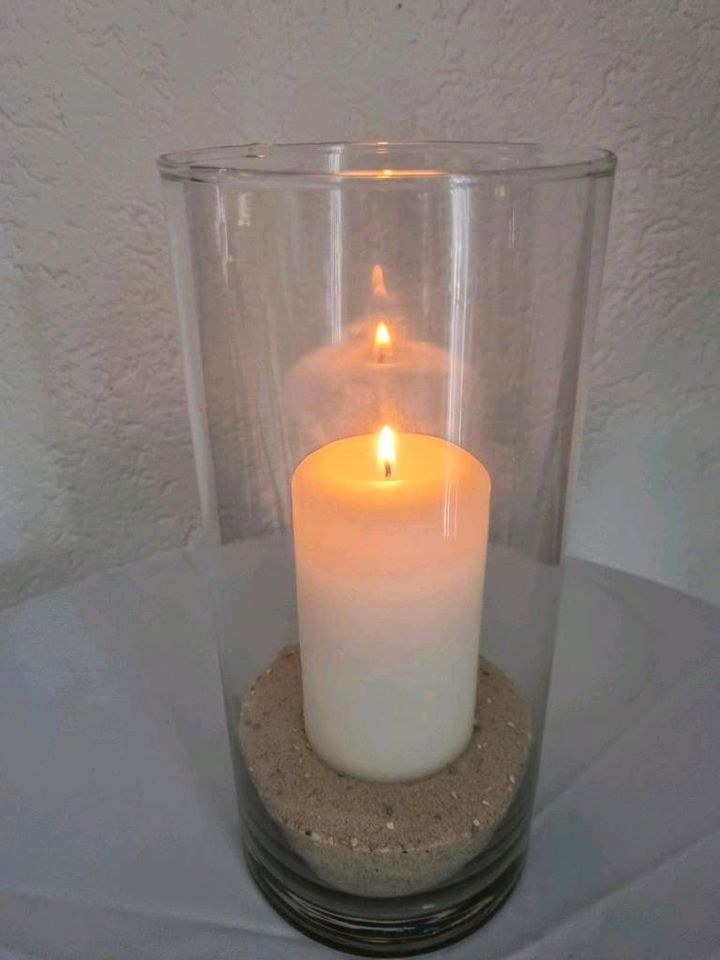 N 10x Vasen Kirche Deko mieten in Lechbruck – für die Hochzeit