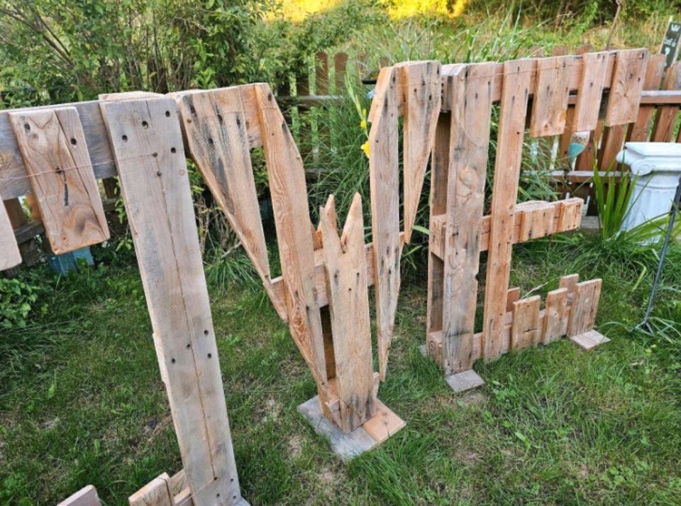N LOVE Holzbuchstaben mieten in Lechbruck – für die Hochzeit – 3