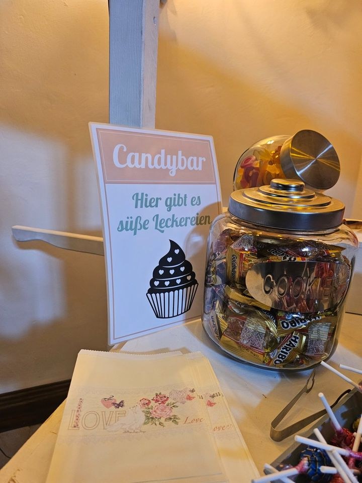 Candybar Sektbar Kuchen Buffet mieten in Lechbruck – mobile Bar – 4