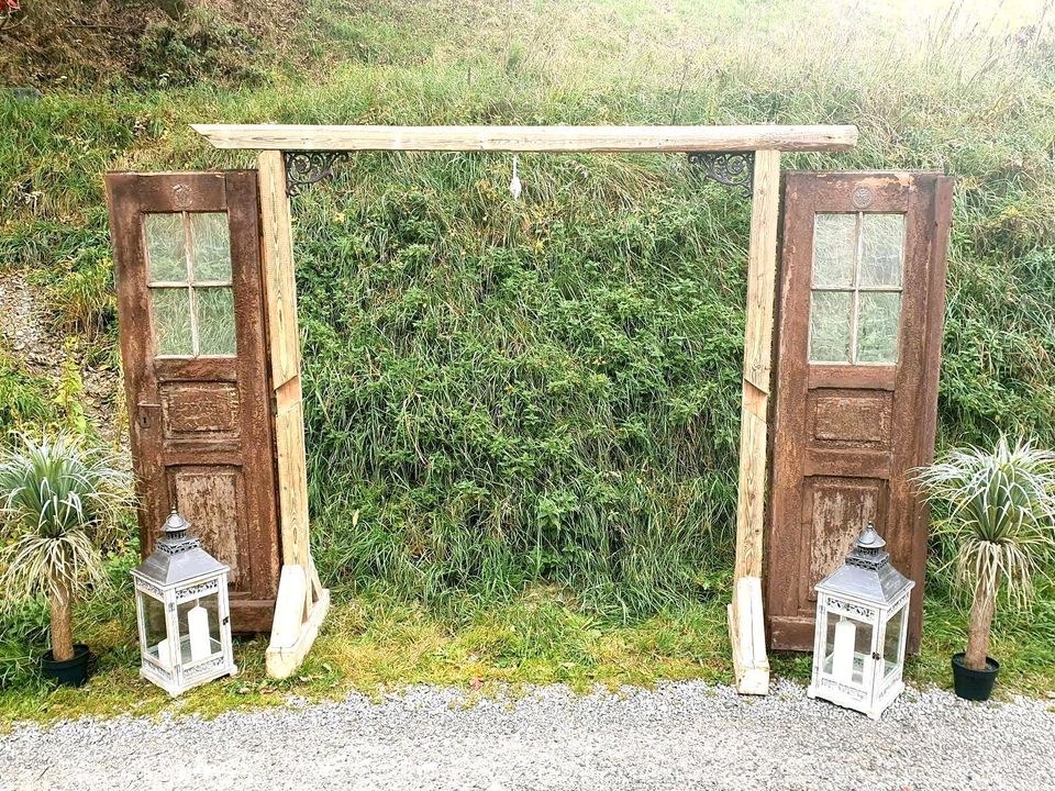 N Traubogen Balken rustikal mieten in Lechbruck – für die Hochzeit – 3