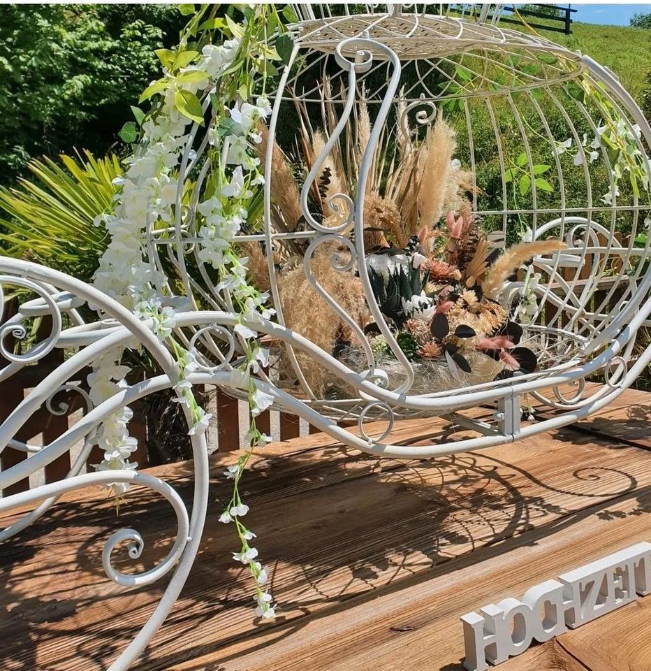 Hochzeitskutsche Deko Candybar mieten in Lechbruck – mobile Bar – 2