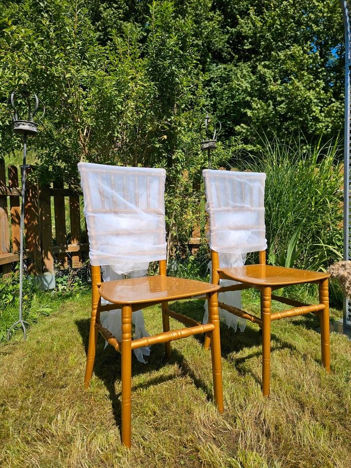N* Traustühle gold mieten in Lechbruck – Sitzplätze für alle – 3