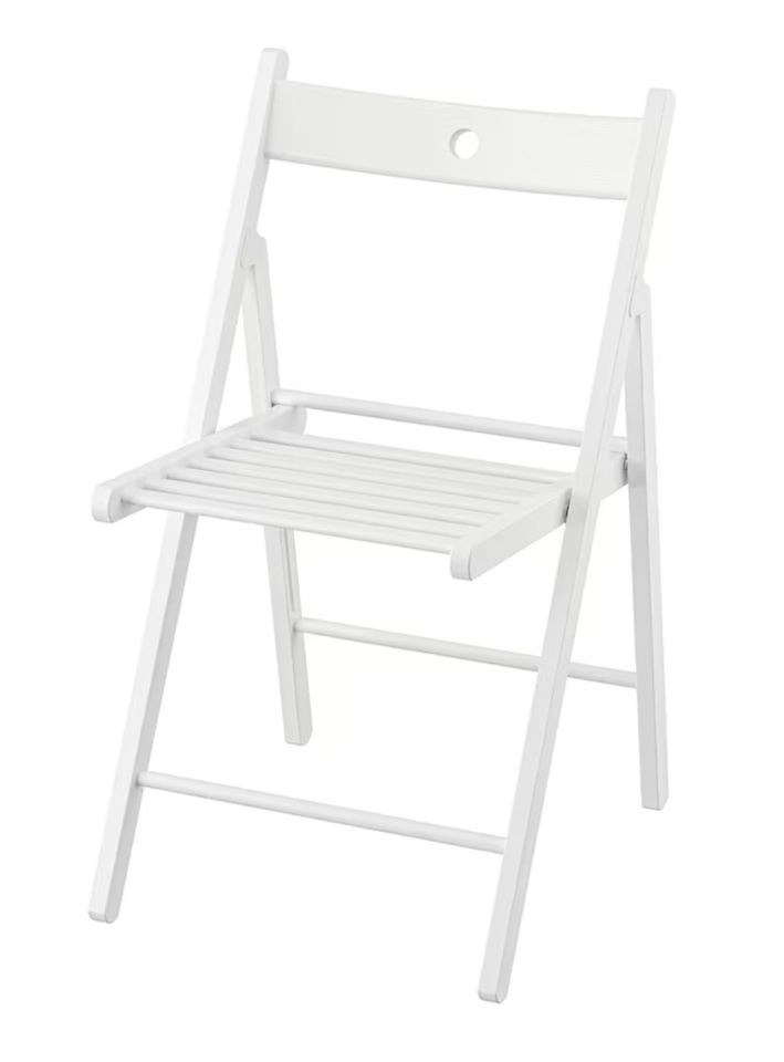 N Stühle Klappstuhl Klappstühle weiss mieten in Lechbruck – 4